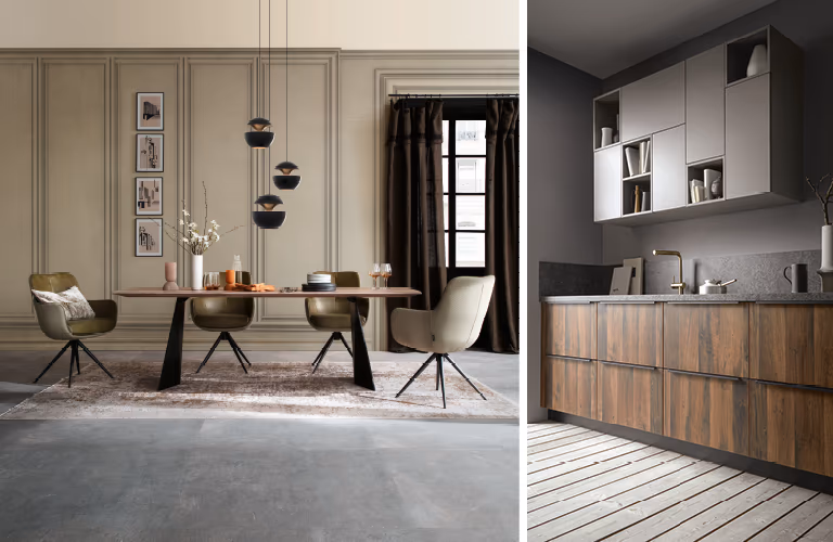 modernes Bunge Esszimmer