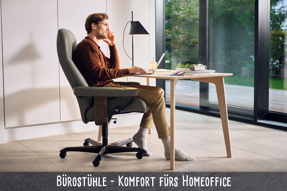 Bürostühle – Komfort fürs Homeoffice
