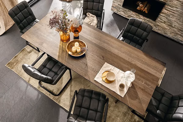 Geölt oder lackiert