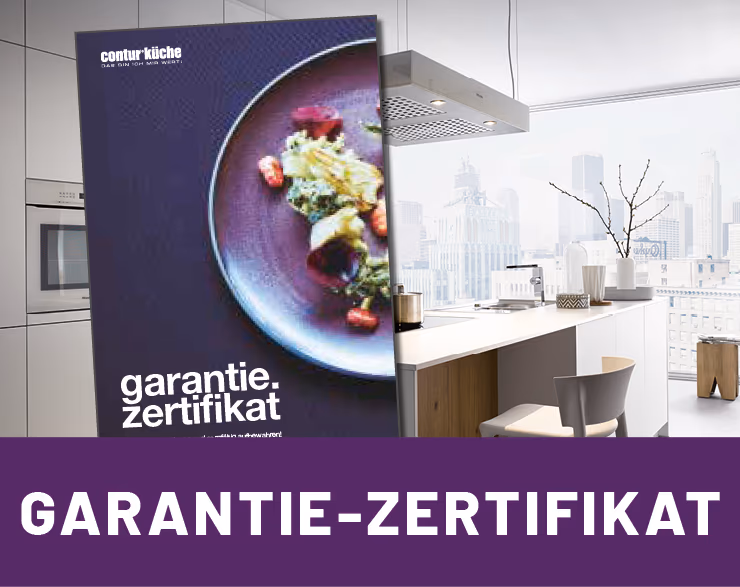 Contur Kueche Garantie-Zertifikat