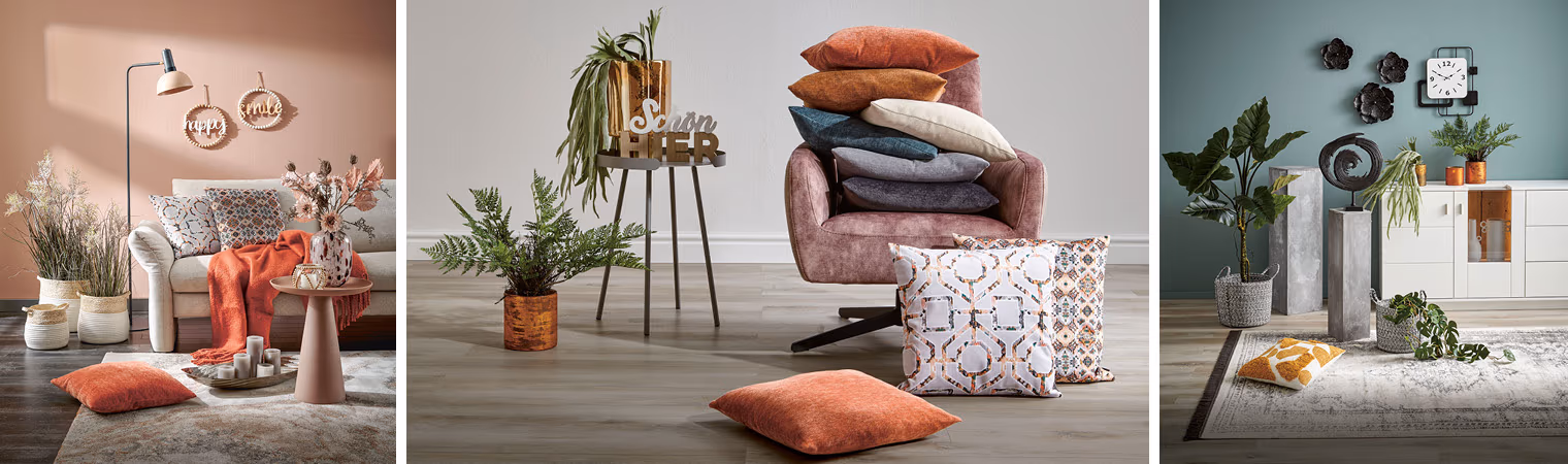 Dekoration peppt die Einrichtung auf und gibt ihre eine ganz persönliche Note. Dabei gilt: In Sachen Wohnaccessoires ist erlaubt, was gefällt.