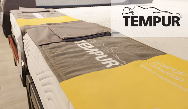 Tempur® Matratzen, Kissen und Betten sorgen für angenehmen Schlaf.