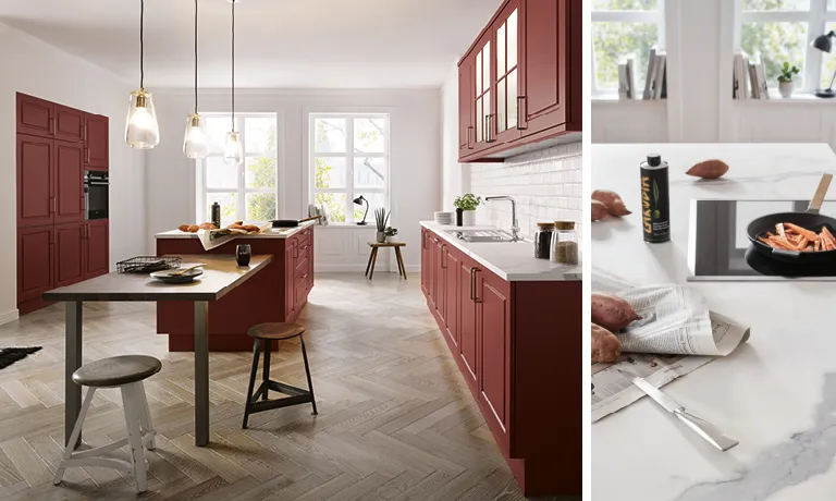 Ob moderne Küche im klassischen Weiß oder eine schicke Küche im Landhausstil – bei der Wahl Ihrer Küche sind Sie lediglich vom Raum und vielleicht vom Budget abhängig.