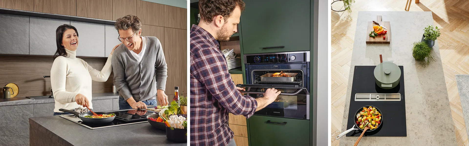 Wer gern kocht, um warmes Essen zu genießen, benötigt einen Herd und einen Backofen.
