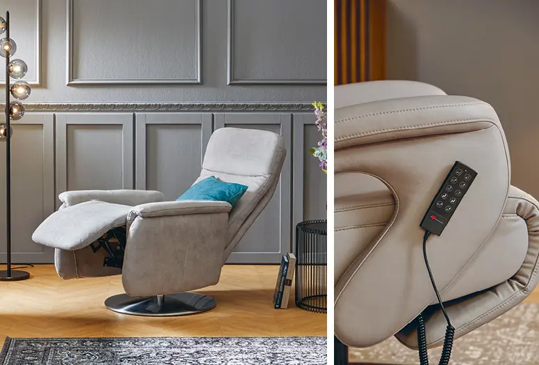 Relaxsessel sollten ergonomisch passen. Viele Funktionen erleichtern zudem den Alltag und sorgen für mehr Komfort. 