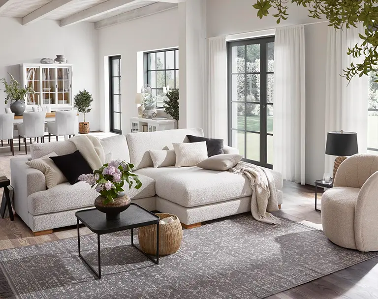 Lebensart Wohnzimmer Landhaus Modern