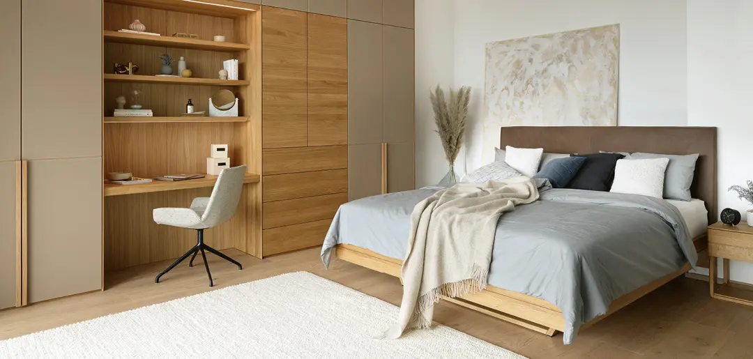 Schlafzimmer aus Massivholz