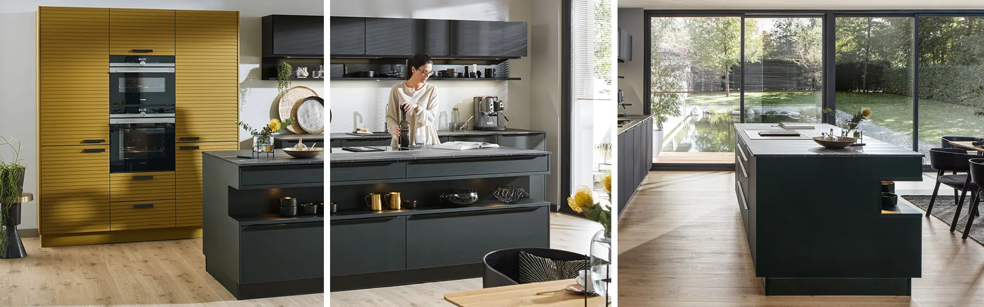 Eine Küche mit Insel steht für Weite und Bewegungsfreiheit.