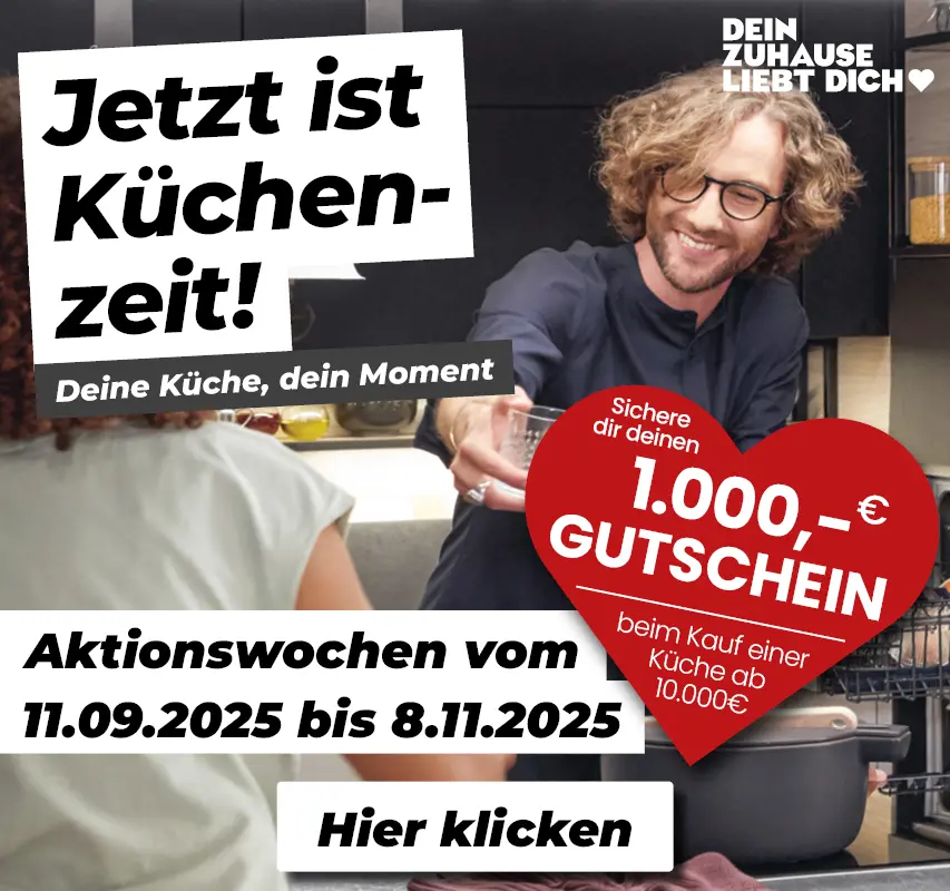 Unsere Küchen-Aktionswochen vom 11.09. bis 08.11.2025