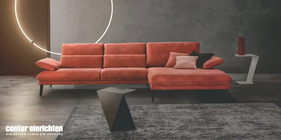Contur Einrichten Wohnzimmer Couch