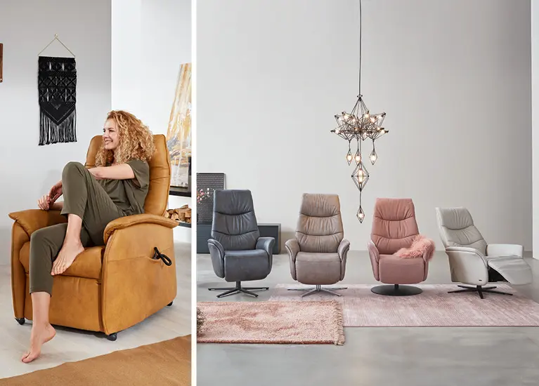 Verschiedene Farb- und Modellvarianten von Himolla