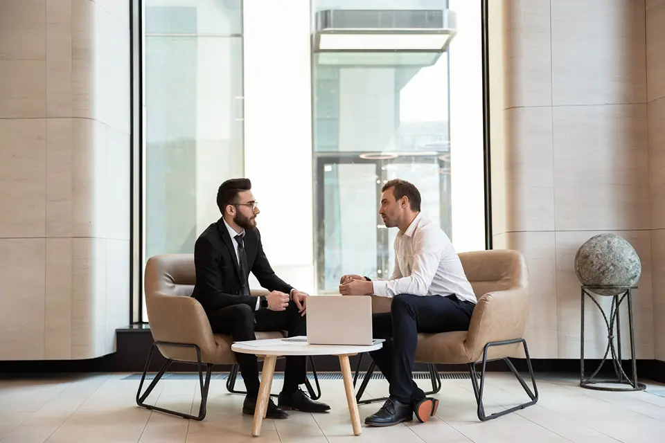 Zeit für ein Beratungsgespräch nehmen