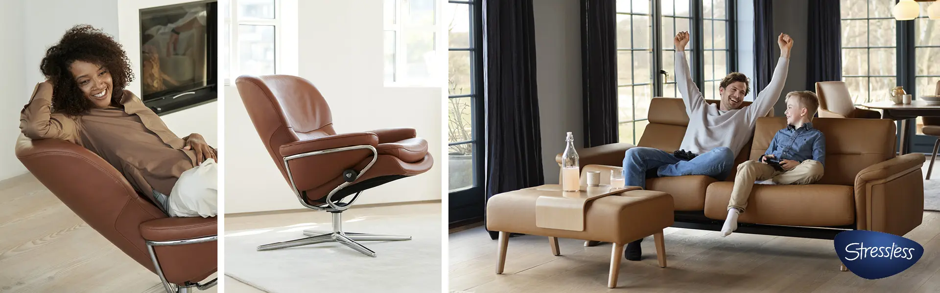 Stressless – Entspannungsmöbel so perfektioniert wie der Meister aus Norwegen.