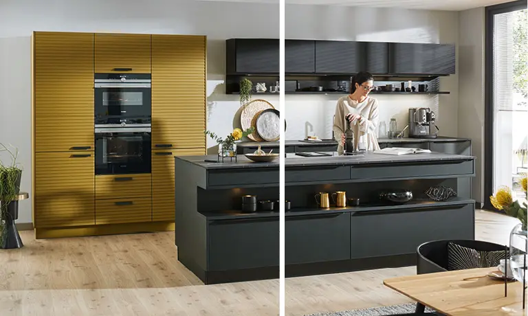 Eine Küche mit Insel steht für Weite und Bewegungsfreiheit.