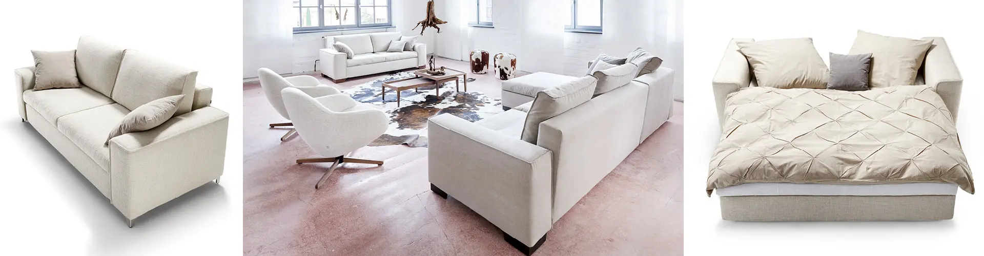 helle Wohnlandschaft von Signet