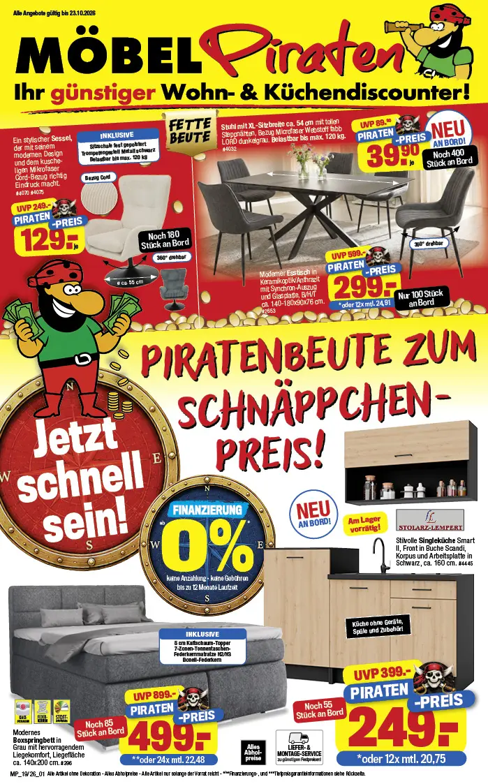 Möbelpiraten Prospekt