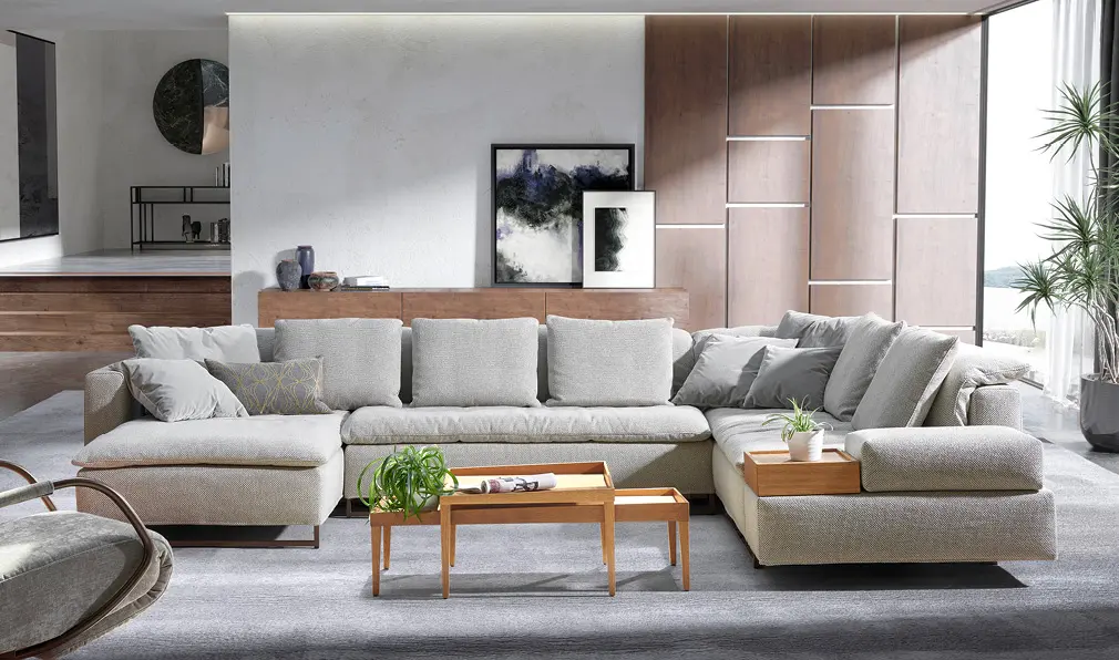 helle, freundliche Signet Wohnlandschaft