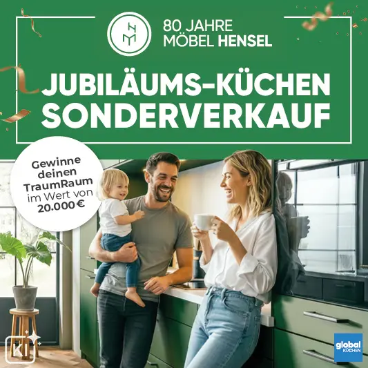 Global Küchenprospekt - Jubiläums-Küchen Sonderverkauf