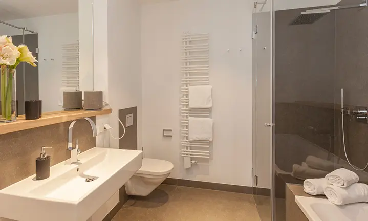 Inneneinrichtung einer Sylter Ferienwohnung