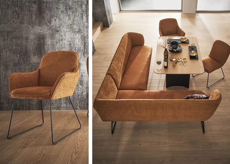 Das Auge isst mit. Deshalb spielen stilvolle Möbel im Esszimmer eine wichtige Rolle.