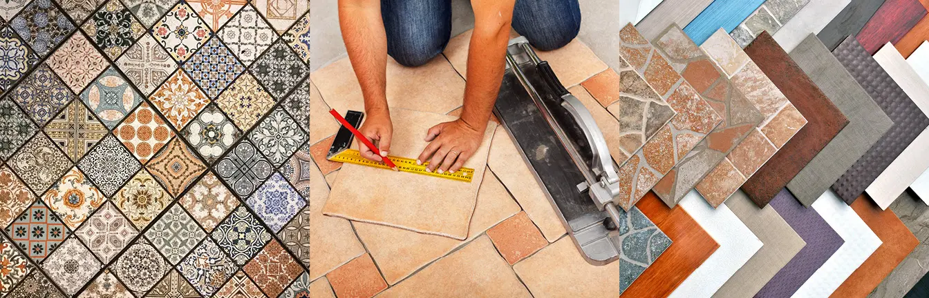 Fliesen sind in fast unendliche vielen Formen und Farben erhältlich.