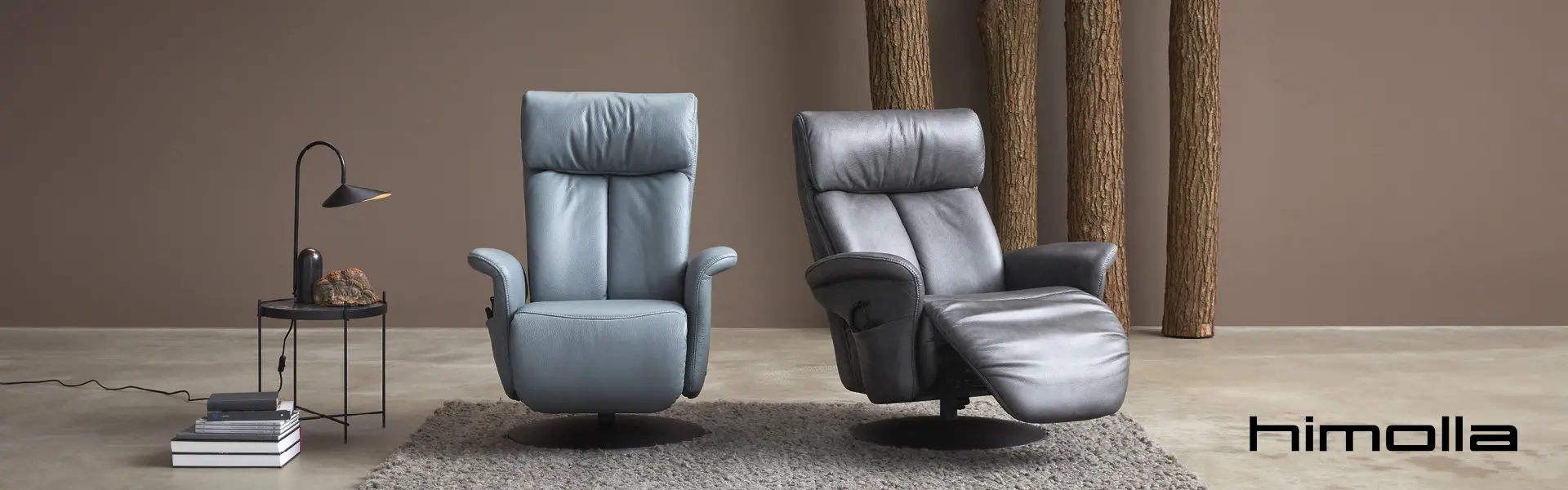 Hochwertige Relax-Sessel von Himolla in stilvollem Wohnzimmer