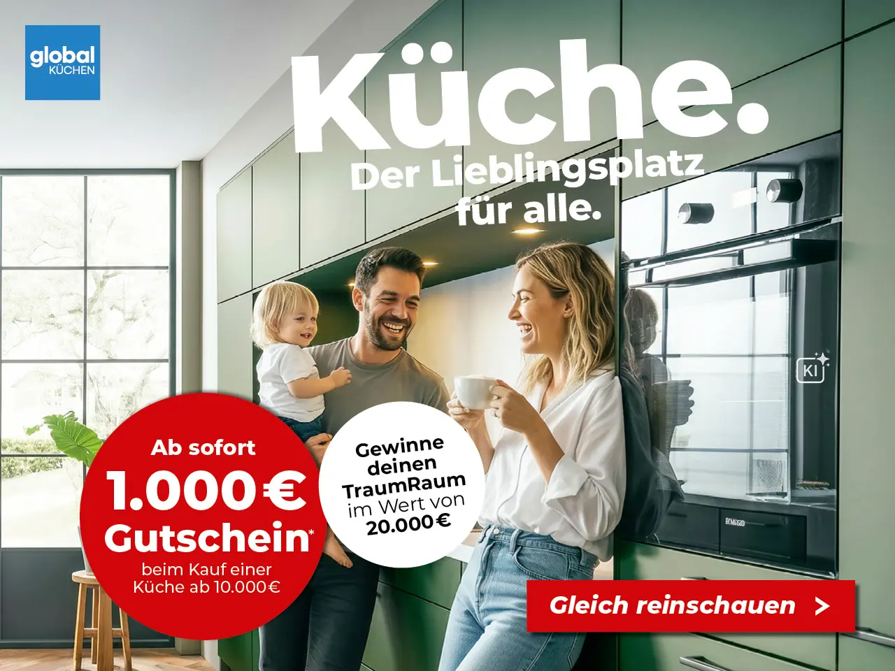 Gewinne deinen TraumRaum im Wert von 20.000 € - Jetzt mitmachen und gewinnen!
