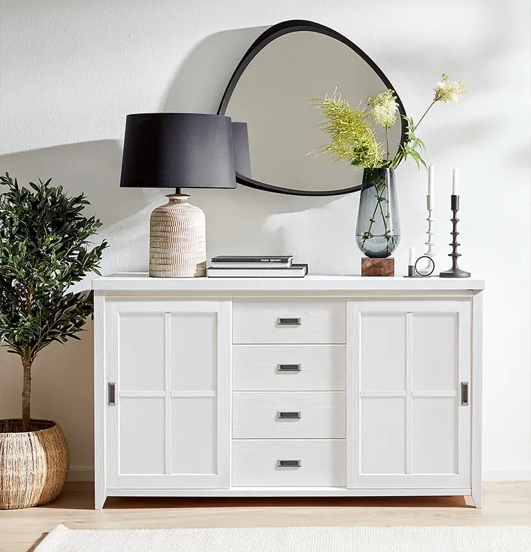 Lebensart Comberton Schrank Weiß