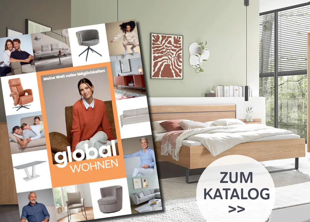 Jetzt im neuen Global Wohnen Katalog blättern