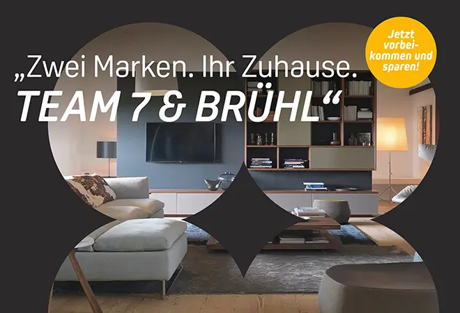 team7 und brühl ausstellungsstücke