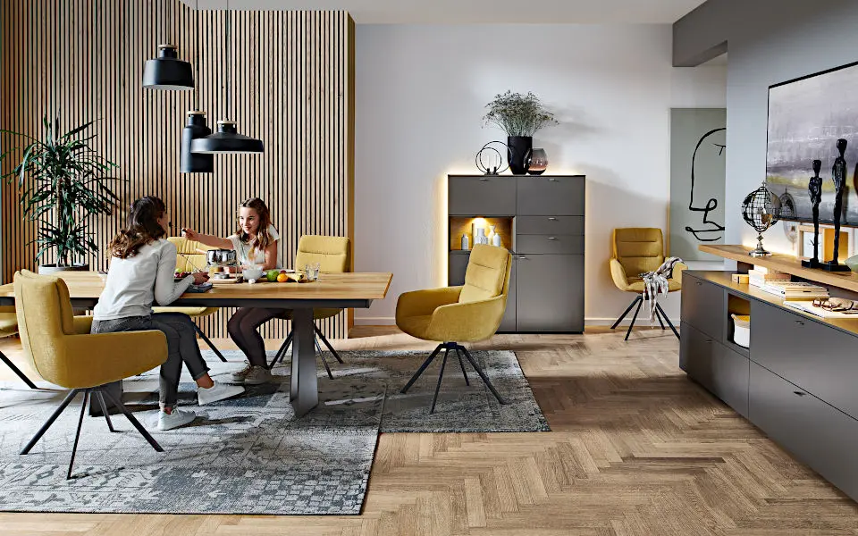 Entdecken Sie für Ihr Wohnzimmer die Massivholzmöbel von Venjakob