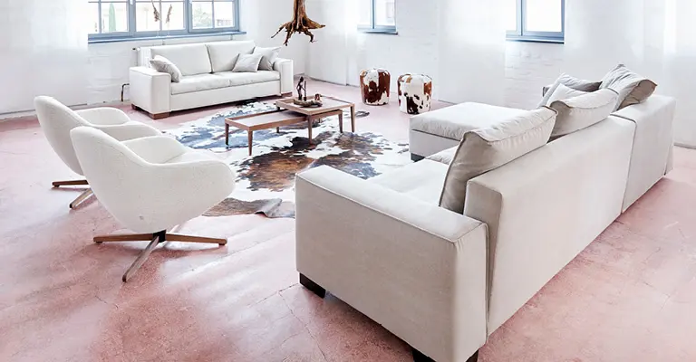 helle Wohnlandschaft von Signet