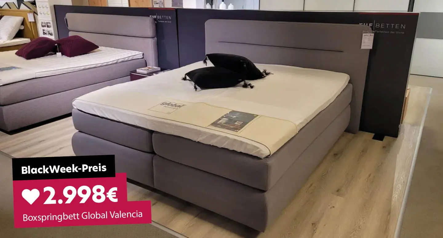 Boxspringbett Global Valencia