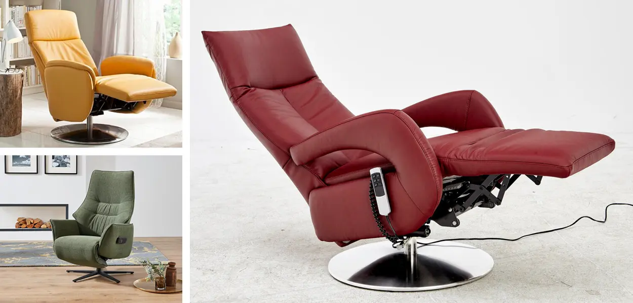 Relaxsesseln gibt es in allen Farben und Formen.