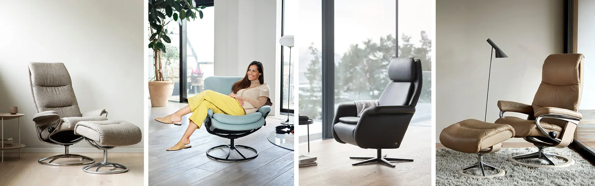 die unterschiedlichen Relax-Sessel von Stressless 