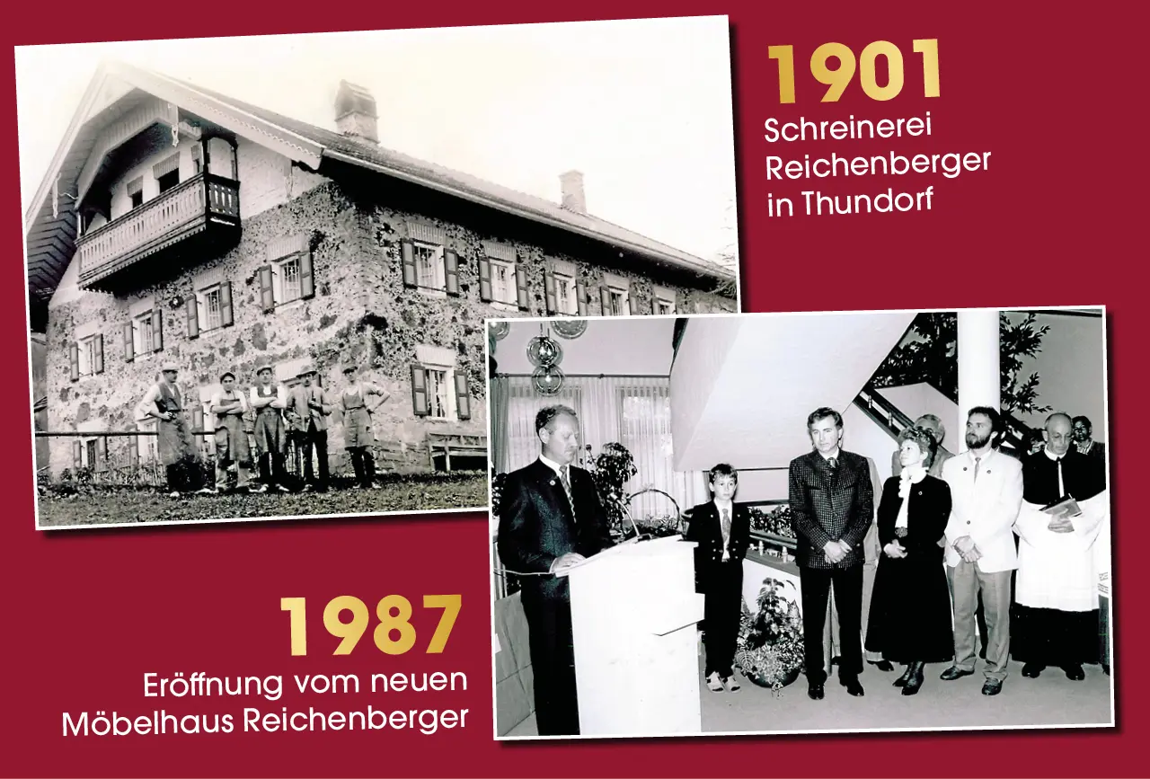 Haus der Gruendung 1901 und Neueroeffnung 1987