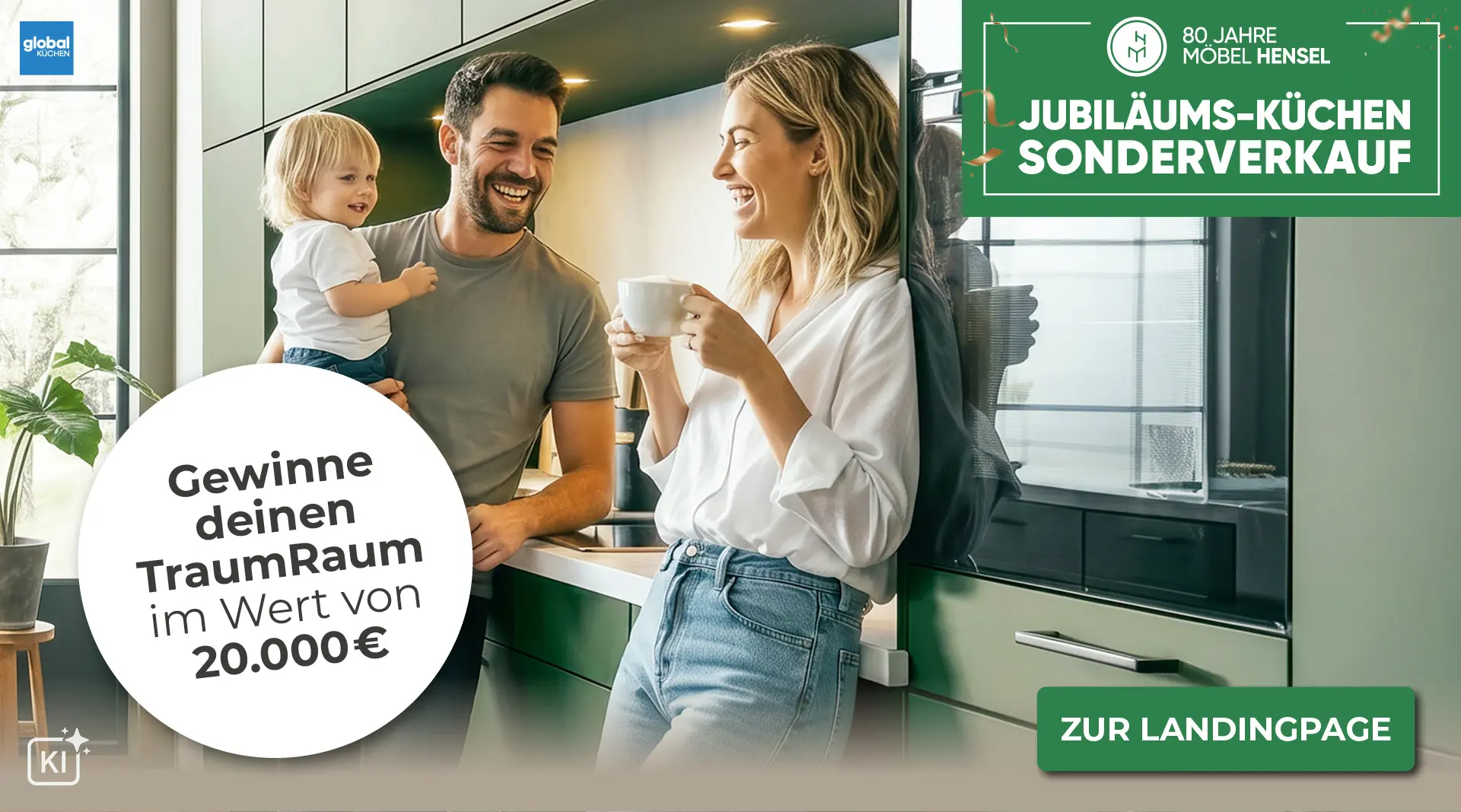 Jubilaeums-Sonderverkauf bei Möbel Hensel