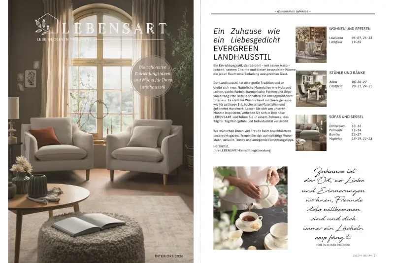 Lebensart Katalog 2025
