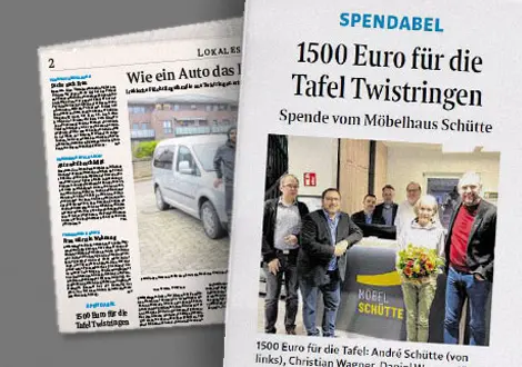 Spendenaktion in Twistringen