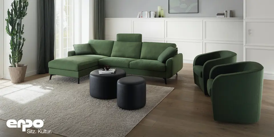 erpo Wohnzimmer Couch