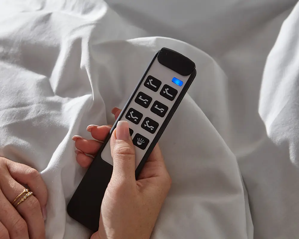 Fernbedienung für elektrisch verstellbares Boxspringbett mit Motor