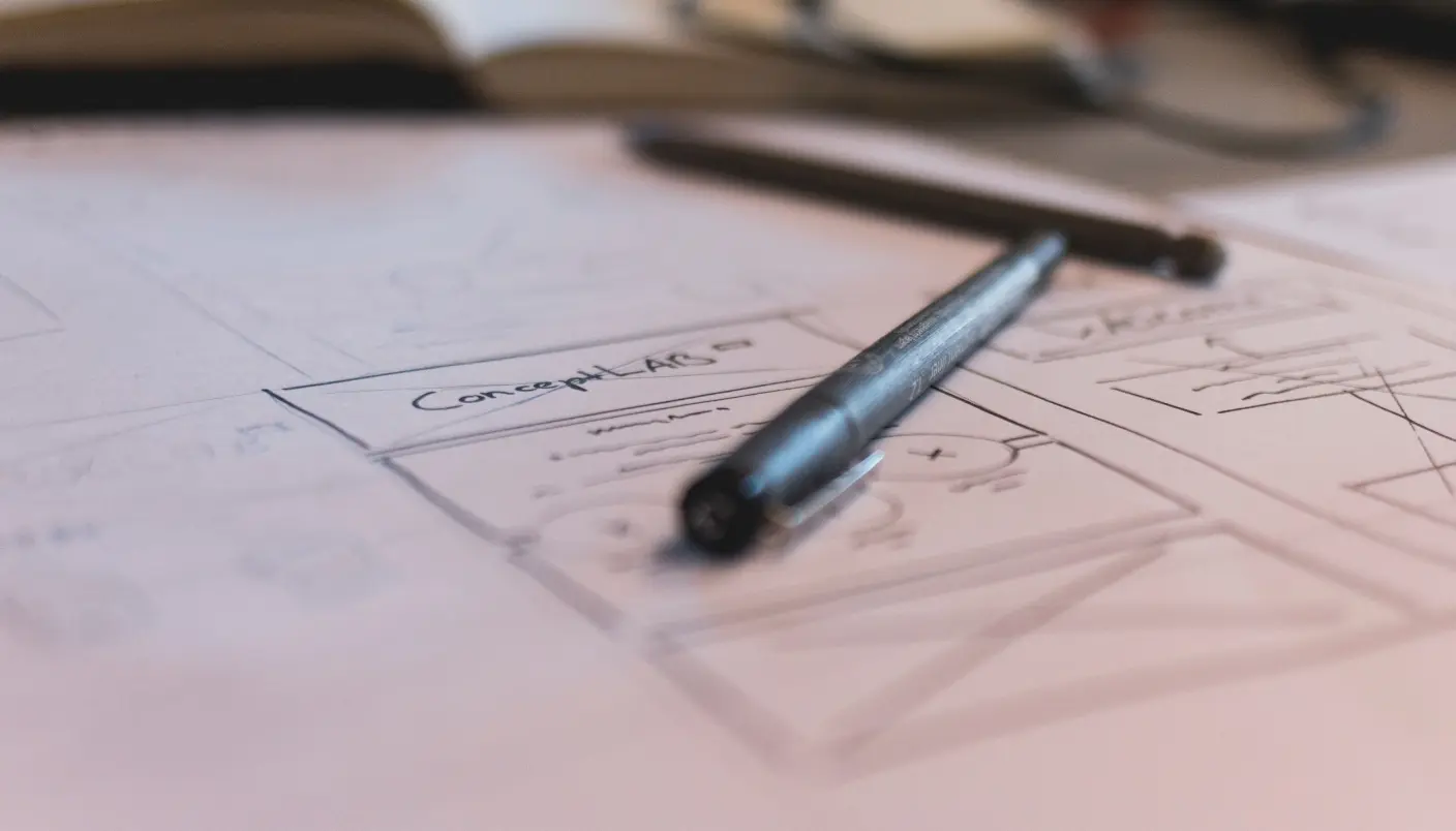 Nahaufnahme Fotografie Des Schwarzen Stiftes