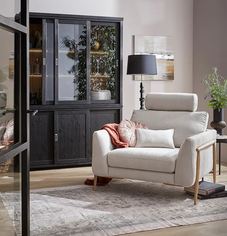 Lebensart Comberton Schrank Schwarz Perspektive