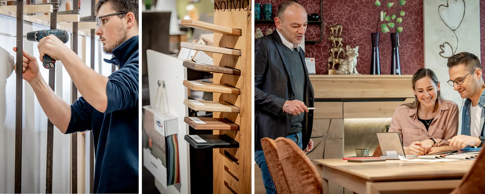 Beratungsgespräch im Möbelhasu Schramm in Forchheim