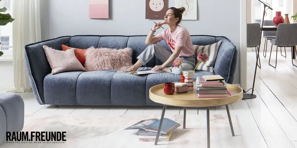 Raum.Freunde Wohnzimmer Couch
