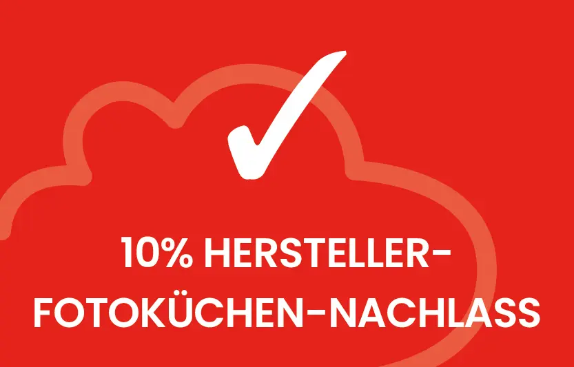 10 Prozent Hersteller-Fotokuechen-Nachlass