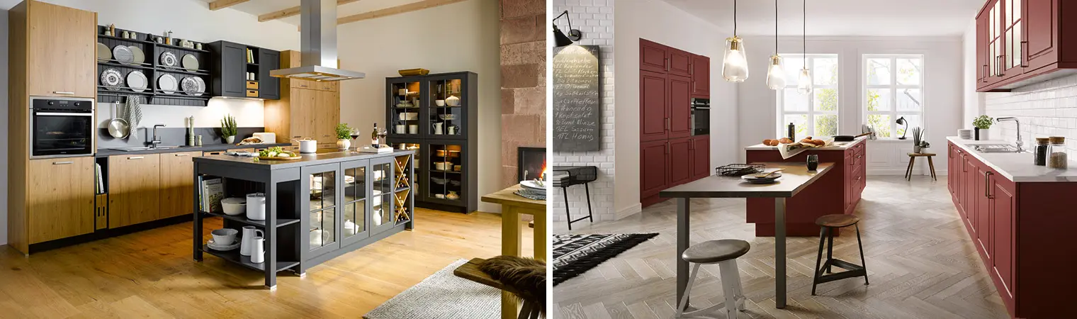 Individueller Stil für die Küchenzeile