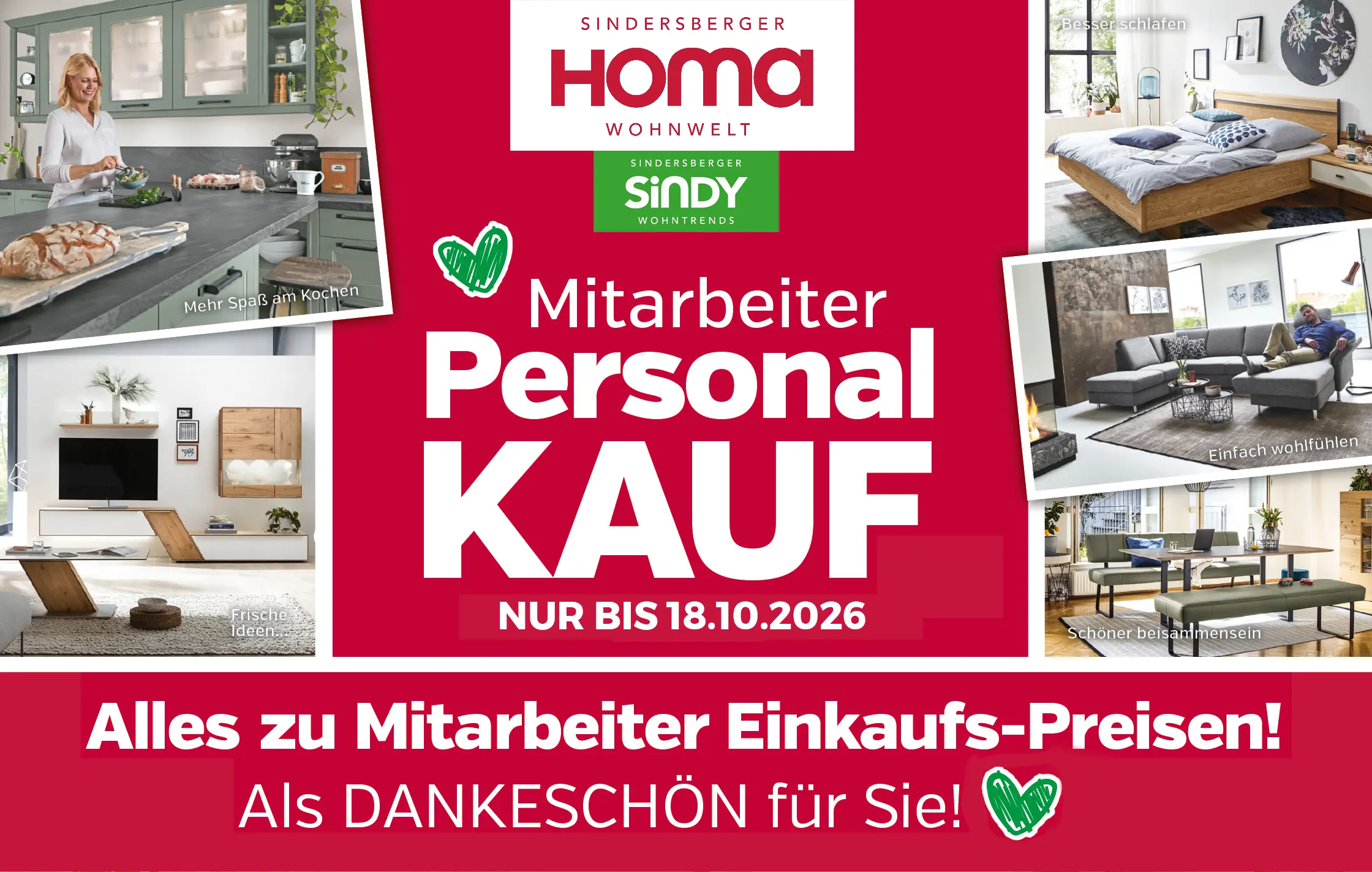 HOMA Sindersberger Wohnwelt – Möbel & Küchen