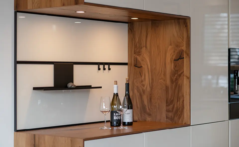 Küche mit Kochnische