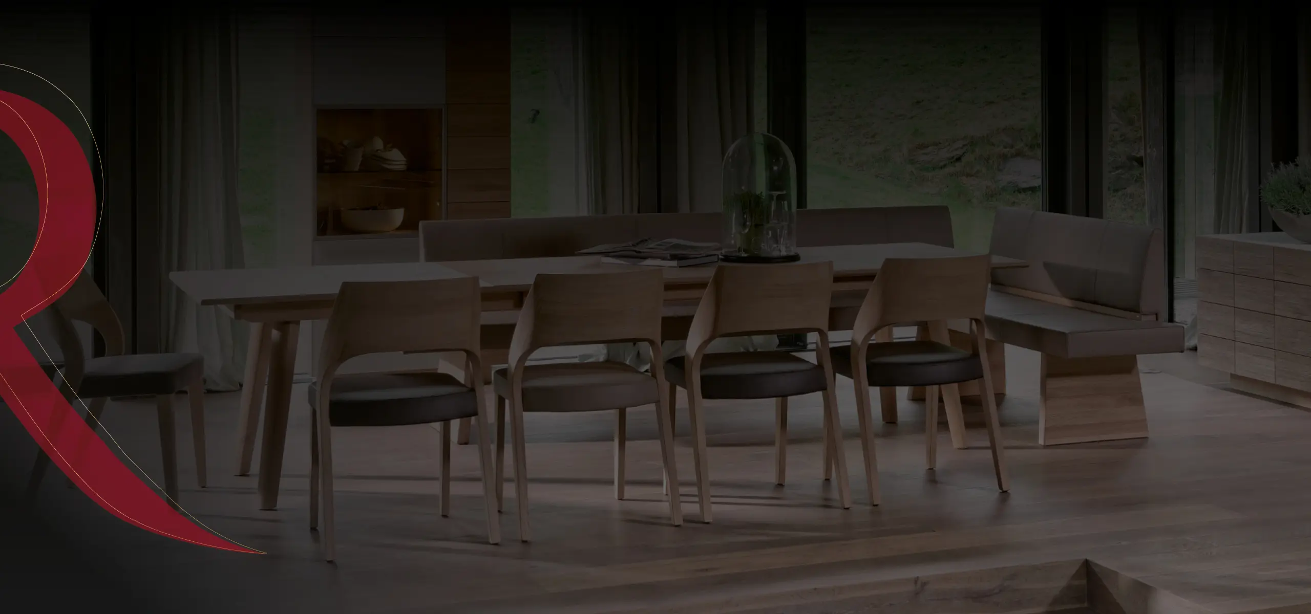 Eckbank Esstisch und Stühle